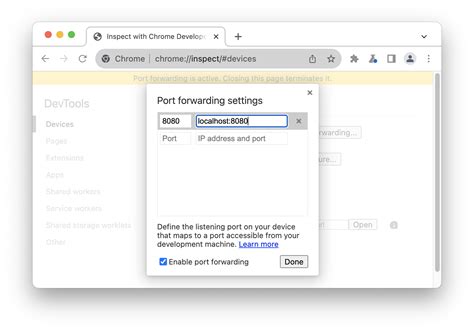 localhost 11501 run chrome|Access local servers and Chrome instances with port forwarding.